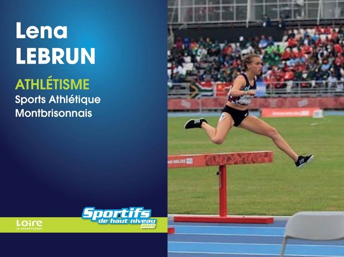 LEBRUN Lena - Sports Athlétique Montbrisonnais