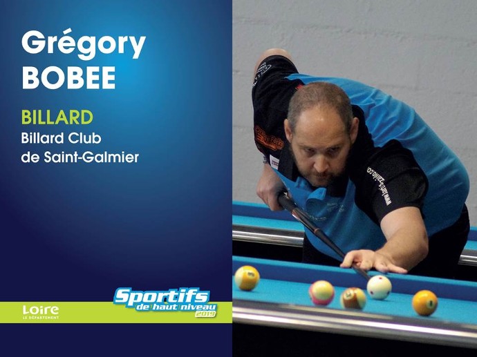 BOBEE Grégory - Billard Club de Saint-Galmier