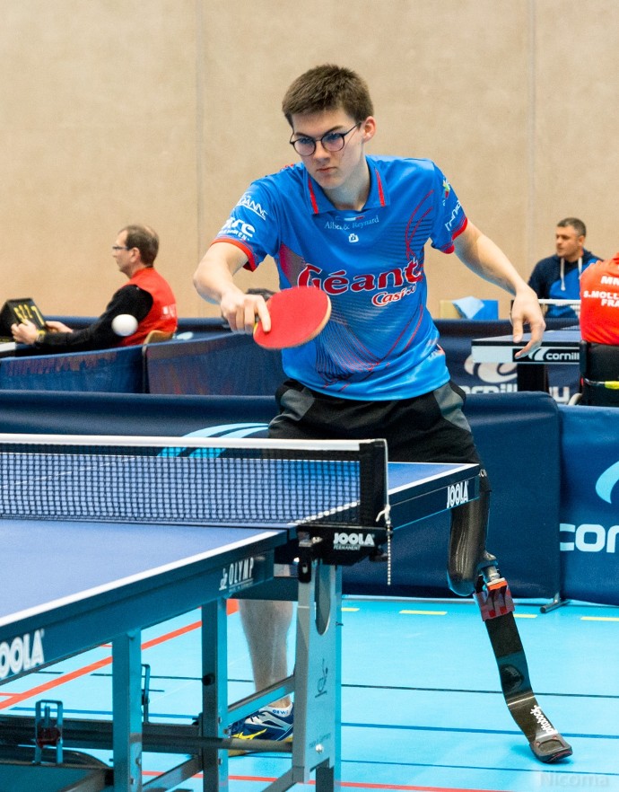 Handisport - BERTHIER Clément - Loire Nord Tennis de Table