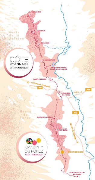 carte route des vins